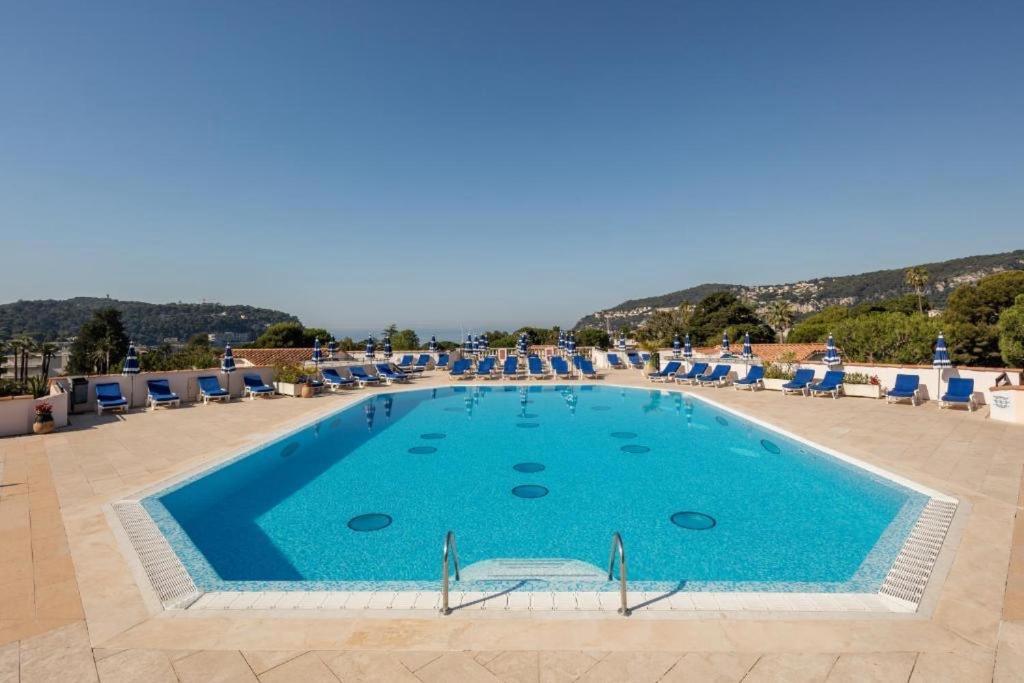 Appartement Bord De Mer Residence L'Ange Gardien Villefranche-sur-Mer Bagian luar foto